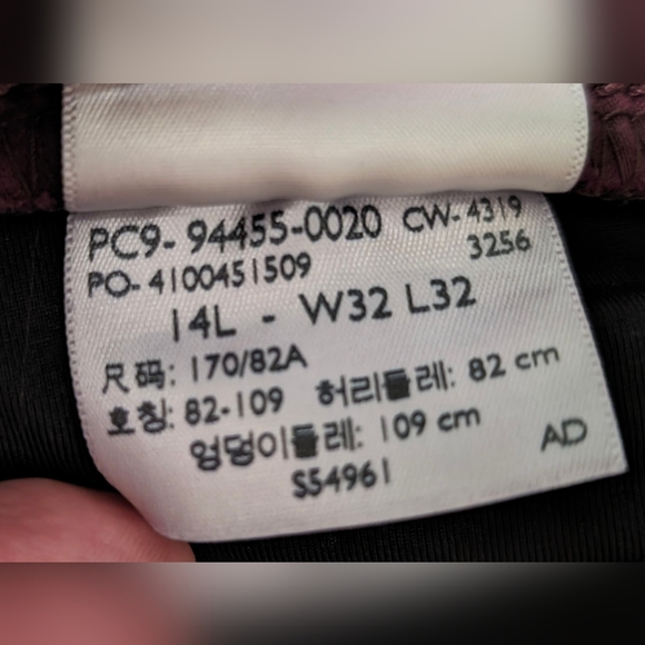 LIKE NEW Levi Shaping Pants maroon pull on skinny 14 long tall flattering fitted - Picture 9 of 11